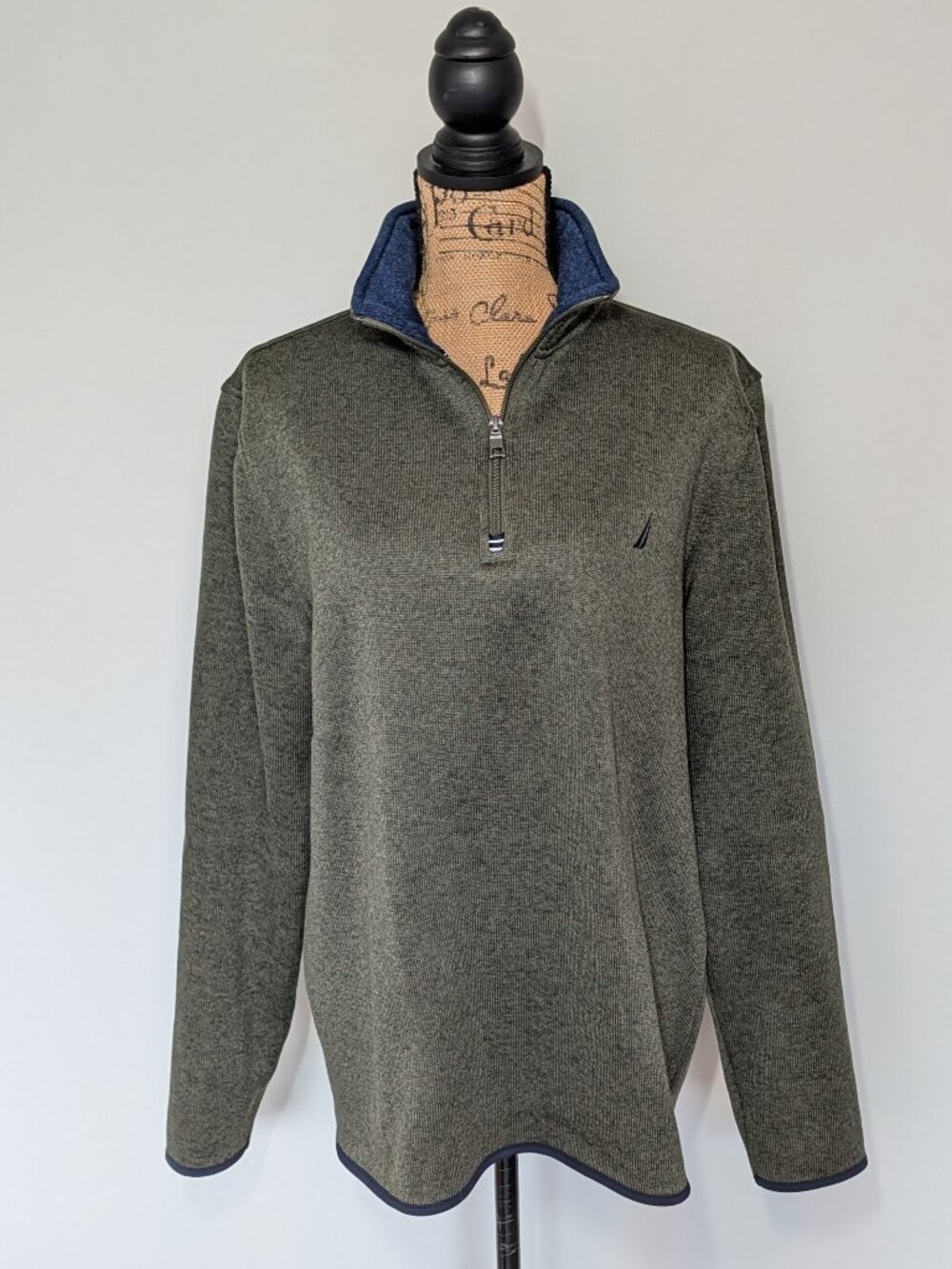 Nautica Quarter Zip Fleece Pullover